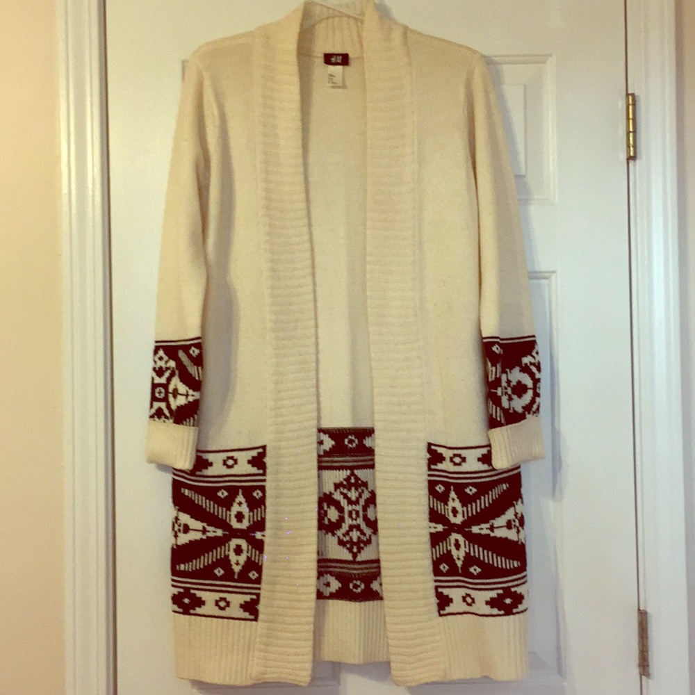H&M open-front sweater